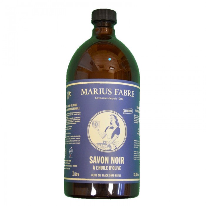 Savon noir liquide à l'huile d'olive 1L - My Eco House - boutique zéro déchet Savon noir liquide à l'huile d'olive 1L - My Eco House - boutique zéro déchet