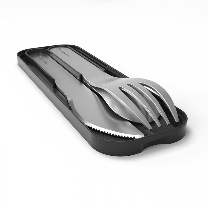 Set de couverts - MB Pocket Noir Onyx My eco House 77 - Boutique zéro déchet Set de couverts - MB Pocket Noir Onyx My eco House 77 - Boutique zéro déchet