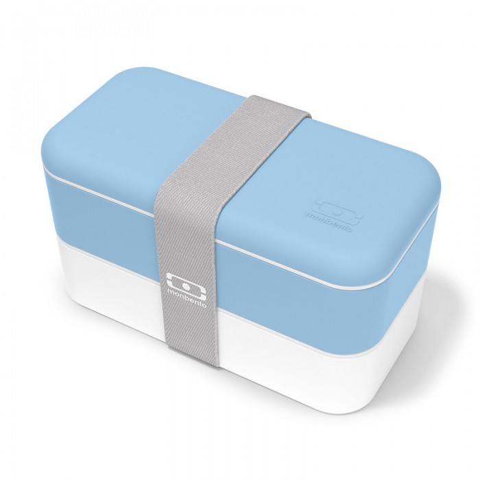 Lunch box - MB original Bleu Crysral 1L Made in France-boutique zéro déchet 74 - My eco House Lunch box - MB original Bleu Crysral 1L Made in France-boutique zéro déchet 74 - My eco House