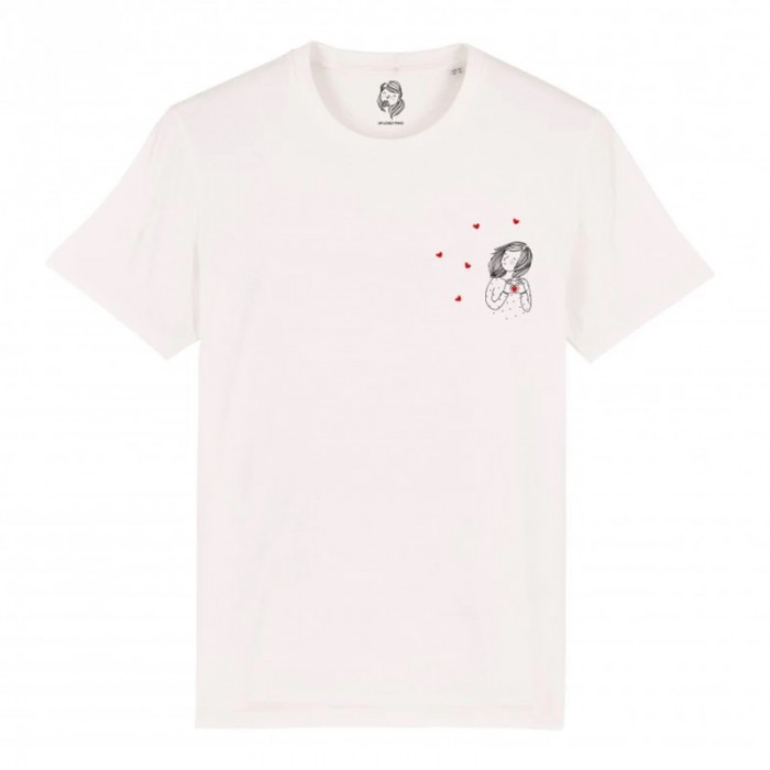 Tshirt coton Bio - Lovely - Boutique zéro déchet 74 - My eco House Tshirt coton Bio - Lovely - Boutique zéro déchet 74 - My eco House