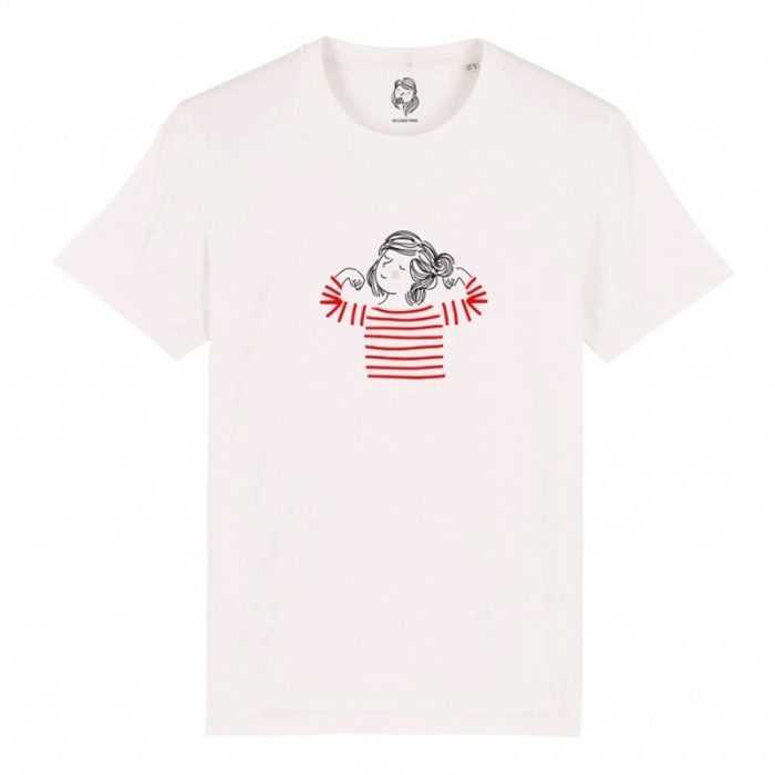Tshirt coton Bio - Miss Wonder - Boutique zéro déchet 74 - My eco House Tshirt coton Bio - Miss Wonder - Boutique zéro déchet 74 - My eco House