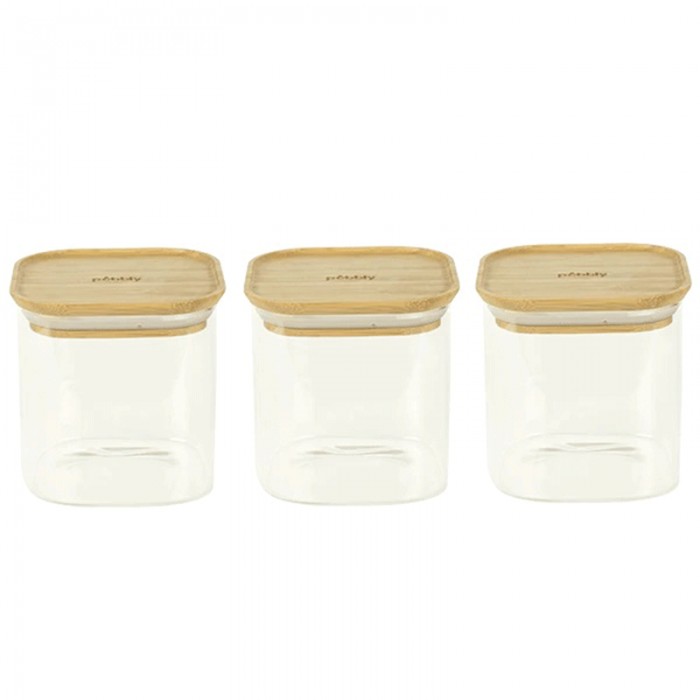 Boîte carrée en verre et bambou - 800 Ml - Boutique zéro déchet 74 - My Eco House Boîte carrée en verre et bambou - 800 Ml - Boutique zéro déchet 74 - My Eco House