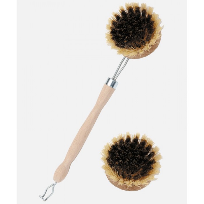 Brosse vaisselle Laiton et Fibre - Boutique zéro déchet 74 - My Eco House Brosse vaisselle Laiton et Fibre - Boutique zéro déchet 74 - My Eco House