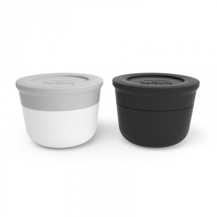Récipients à sauce - MB Temple taille S - gris coton et noir - Boutique zéro déchet - Épicerie Vrac - My Eco House 74 Récipients à sauce - MB Temple taille S - gris coton et noir - Boutique zéro déchet - Épicerie Vrac - My Eco House 74