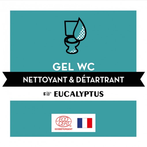Gel Nettoyant et Détartrant WC- Eucalyptus