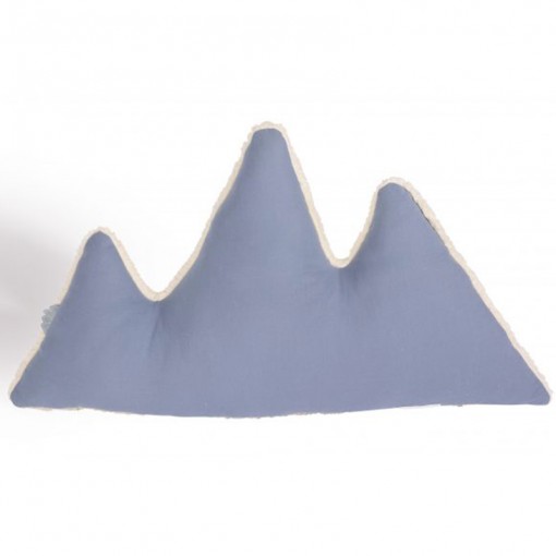 Coussin 3 Montagnes - Bleu Orage