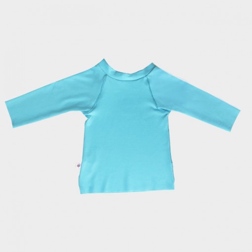 Tshirt Protection UV Lavable - Bleu Posiédon - 12 Mois