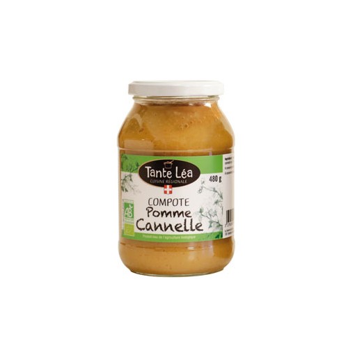 Compote Pomme Cannelle Bio 480G