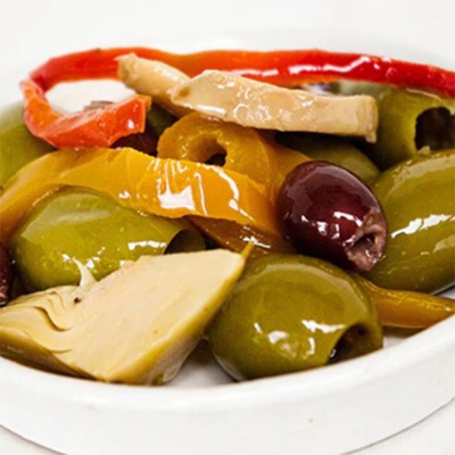 Olives - Mélange Chapignon, Artichaut, Poivron
