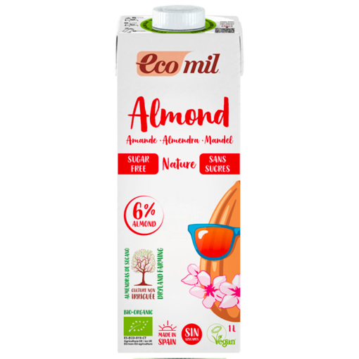 Lait d'Amande Nature sans sucre - 1L