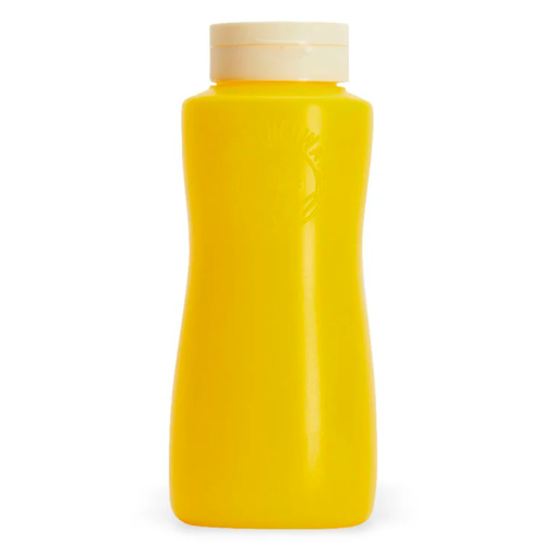 Flacon Sauce Réutilisable 260ml - Jaune - 28G
