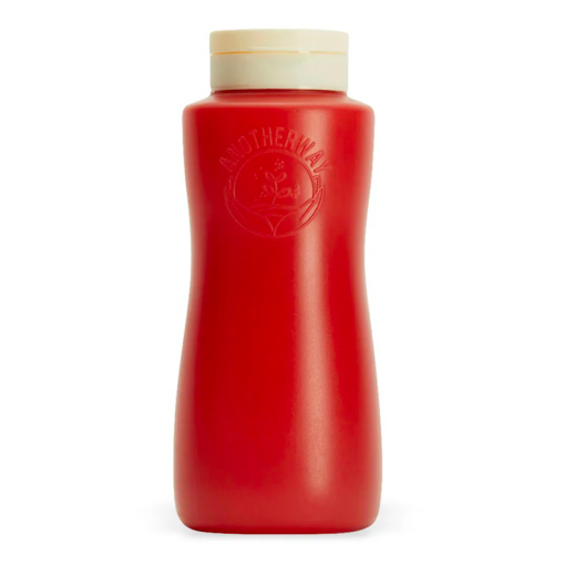 Flacon Sauce Réutilisable 260ml - Rouge - 28G