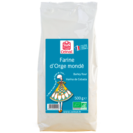 Farine d'Orge mondé - 500 Gr