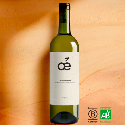 Chardonnay Blanc Oé Bio 75Cl