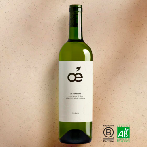 AOC Bordeaux Blanc Oé Bio 75Cl