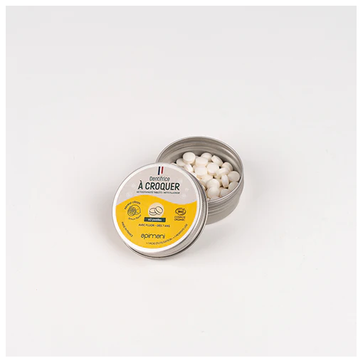 Dentifrice à Croquer 60 pastilles - Menthe