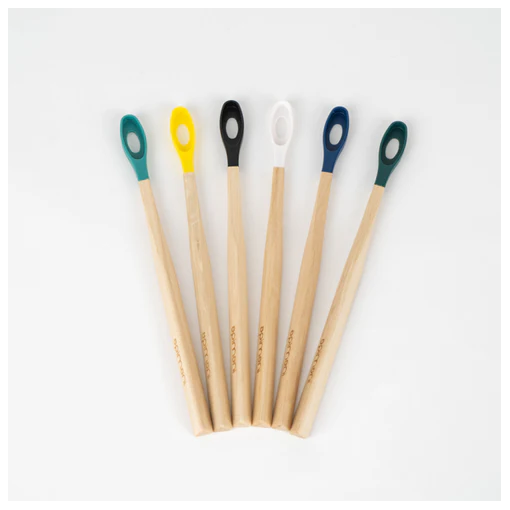 Manche Brosse à Dents Interchangeable - Bois de Hêtre