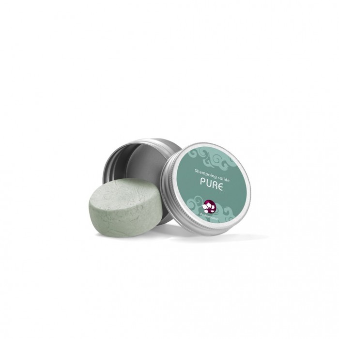 Shampoing solide Pure - Format voyage - Cheveux normaux - My Eco House Shampoing solide Pure - Format voyage - Cheveux normaux - My Eco House