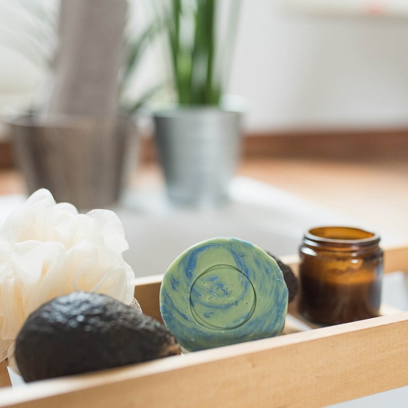 Savon avocat et patchouli - avec huiles essentielles Savon avocat et patchouli - avec huiles essentielles