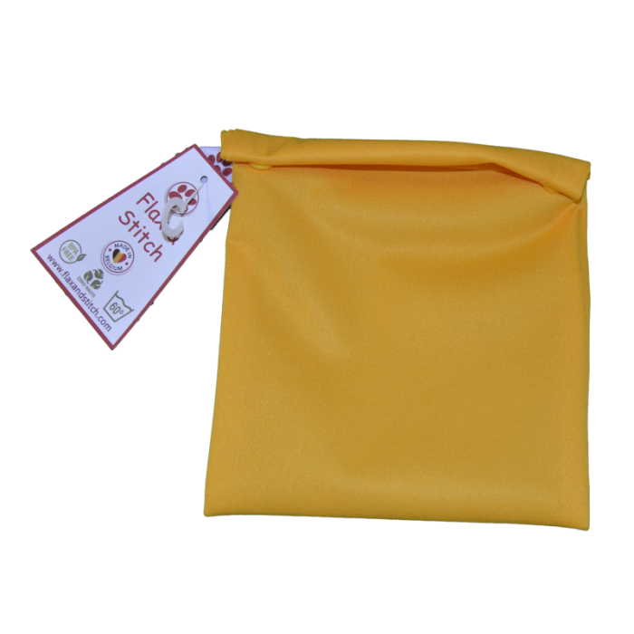 Sac à congélation réutilisable - sungold - flax and stitch - my éco house Sac à congélation réutilisable - sungold - flax and stitch - my éco house
